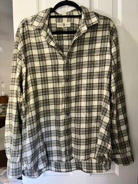 Duck Head Men's Flannel Shirt Size L